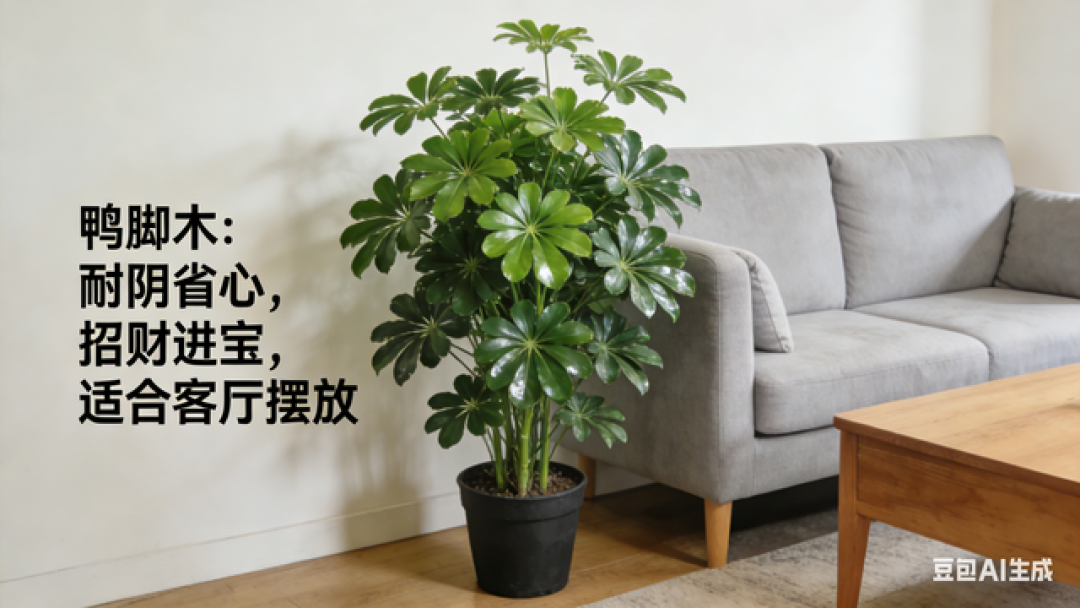 家有绿植,岁岁安康!3款树状盆栽,好养又有氛围感,旺家又顺心