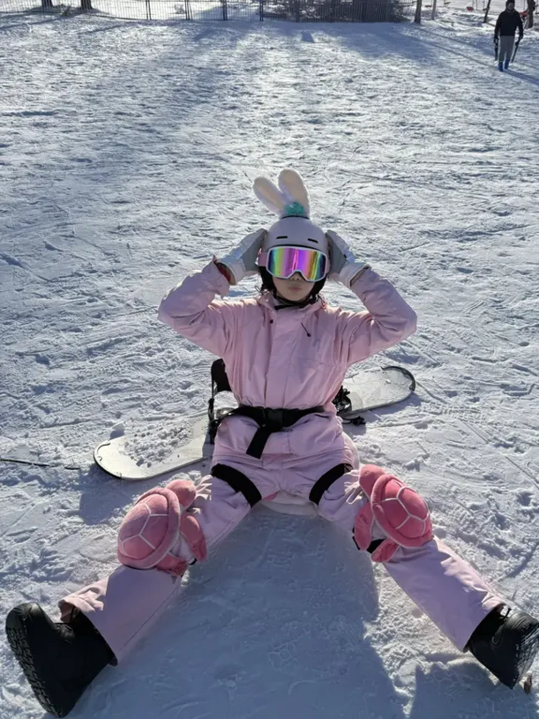 滑雪初体验🏂南方小土豆勇闯哈尔滨滑雪场