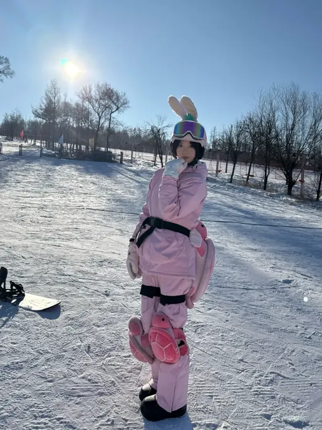 滑雪初体验🏂南方小土豆勇闯哈尔滨滑雪场