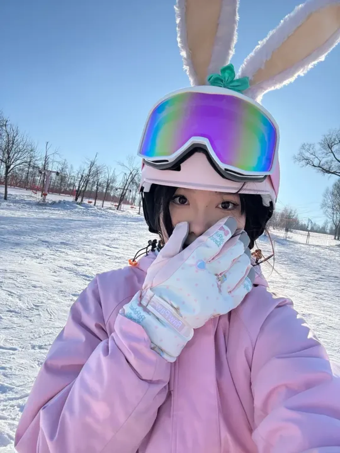 滑雪初体验🏂南方小土豆勇闯哈尔滨滑雪场