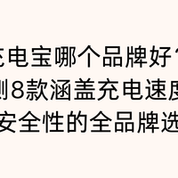 充电宝哪个品牌好？实测 8 款涵盖充电速度、便携度和安全性指南