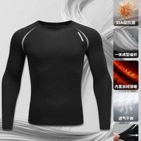 秋冬男生健身封神套装🔥维动加绒紧身衣谁穿谁夸！