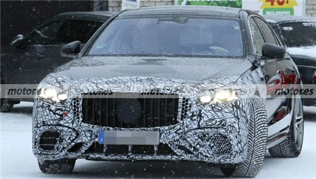 动力大改!新款奔驰AMG S 63谍照曝光:弃用插混 回归4.0T V8轻混