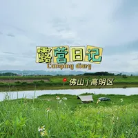 沿江草坪露营全攻略！车能到帐篷边🚗⛺️
