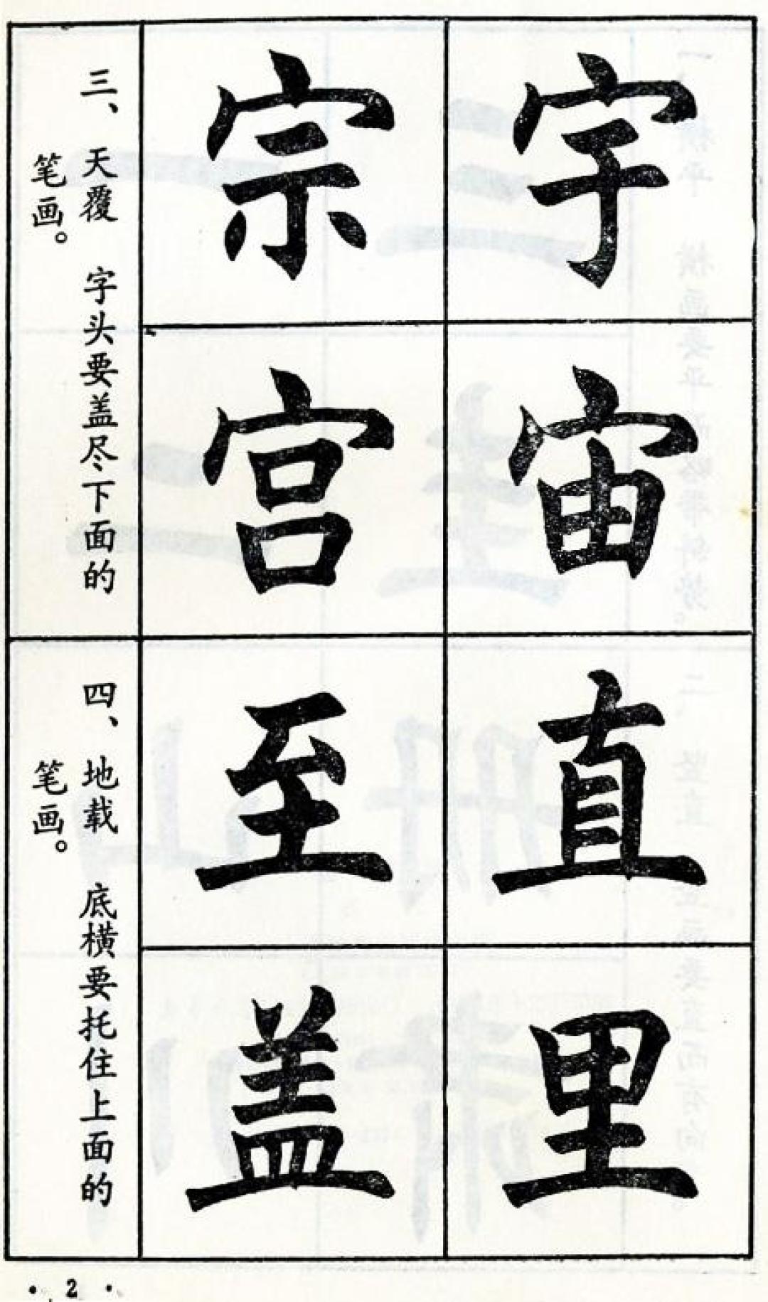 练字人必入的实用字帖,标准楷书 88 种技法,初学者练字救星