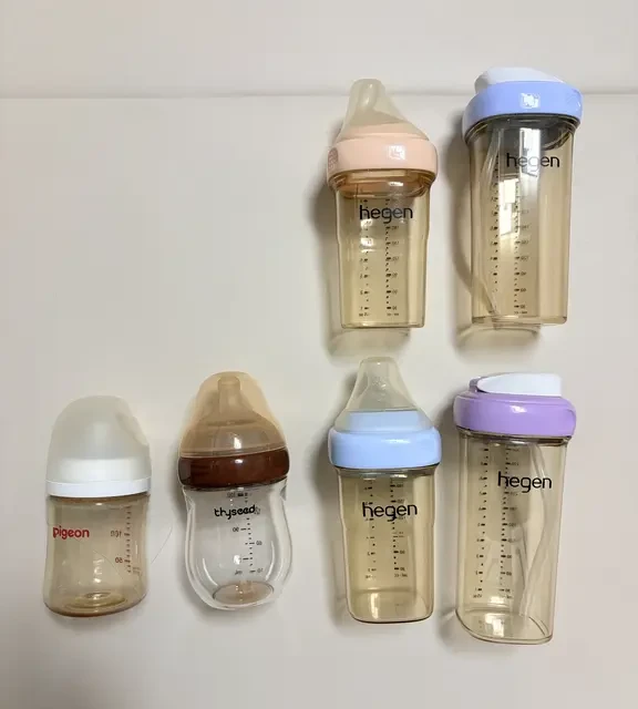 记录宝宝一岁内用的奶瓶和喝水杯🍼