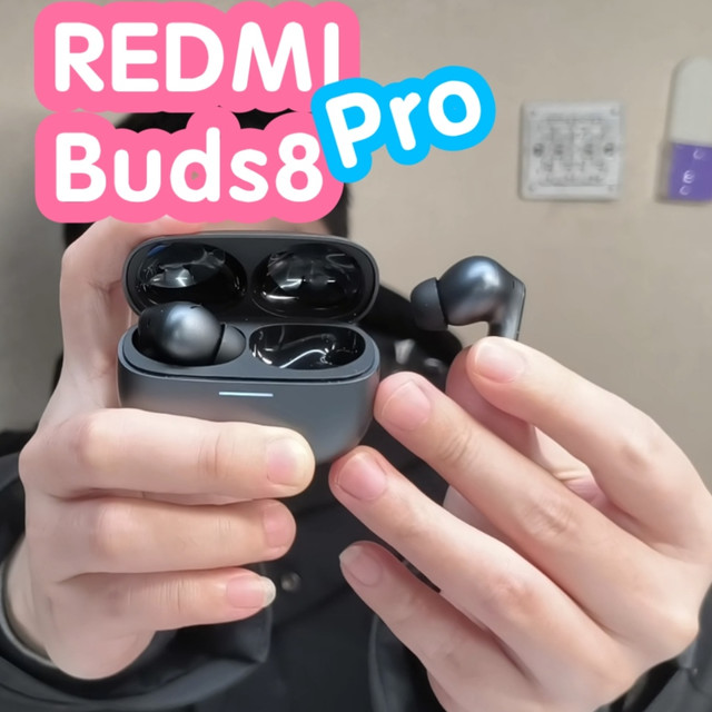 [小米上新]REDMI Buds8Pro。TWS主动降噪蓝牙耳机