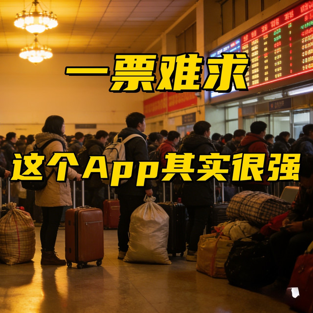 一票难求，买火车票，这个App其实很强！