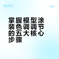 色调调节技法涂装过程（上篇）