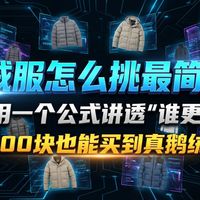 过年回家别再穿旧羽绒服了：500块也能体面又保暖。16款横测，大牌vs平替、常规面包服vs工装极寒服、南方湿冷vs北方干冷、鹅绒vs鸭绒、长款vs短款