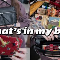 what's in my bag？哄自己上班包里有什么？漂亮公文包！可爱小物分享
