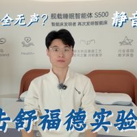 睡眠浅者狂喜！舒福德 S500 静音电机【测评Sir】