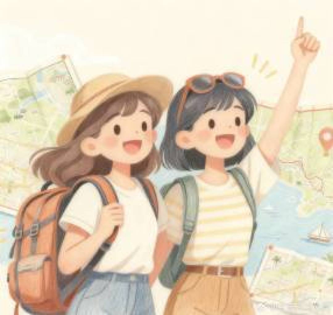 完美搭子图鉴:情绪稳定,节奏同频,旅行幸福感翻倍