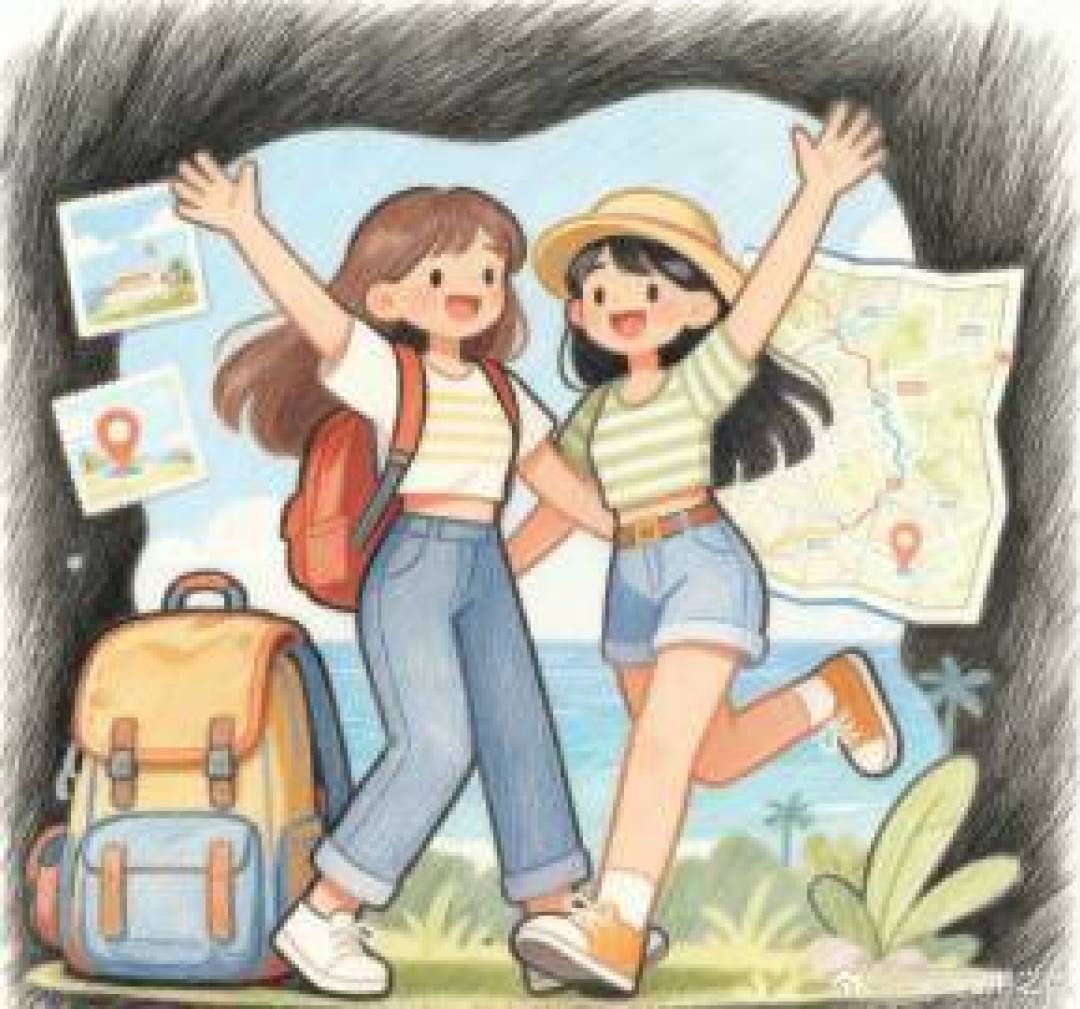 完美搭子图鉴:情绪稳定,节奏同频,旅行幸福感翻倍