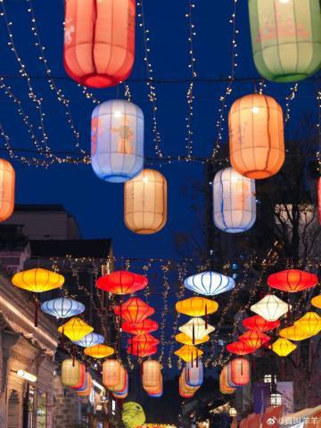 当花马点亮熙南里夜空,南京老城南一秒穿越回《南都繁会图》