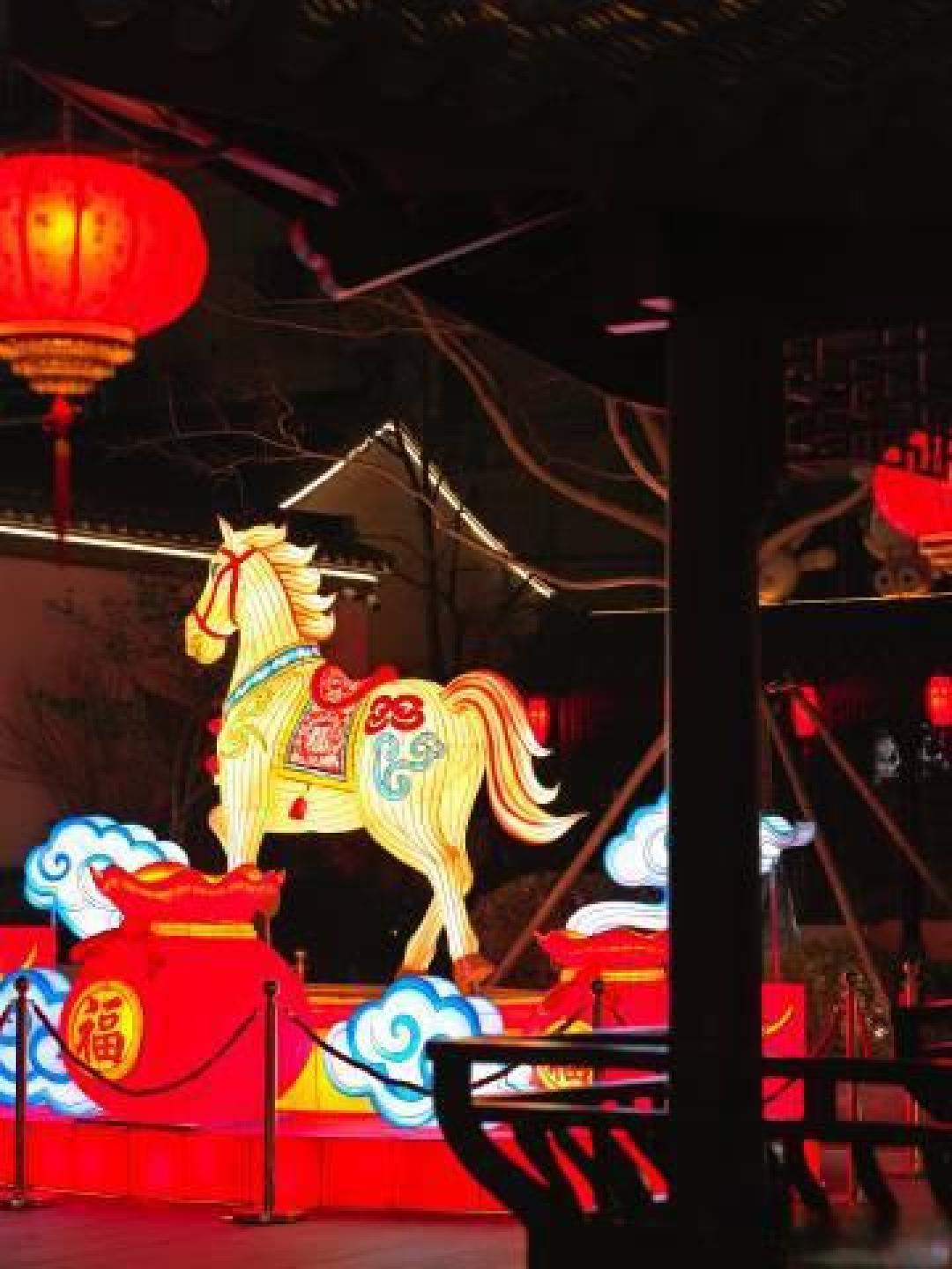 当花马点亮熙南里夜空,南京老城南一秒穿越回《南都繁会图》