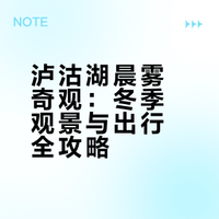 1.24泸沽湖晨雾实况之误入仙境（含全攻略）
