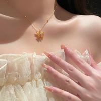 仙女的蝴蝶美到哭泣！终于戴上周大生心动蝴