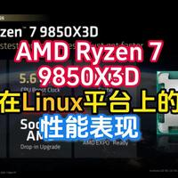 AMD Ryzen 7 9850X3D在Linux平台上的性能表现