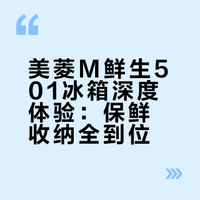 美菱M鲜生501冰箱实测，保鲜收纳全在线