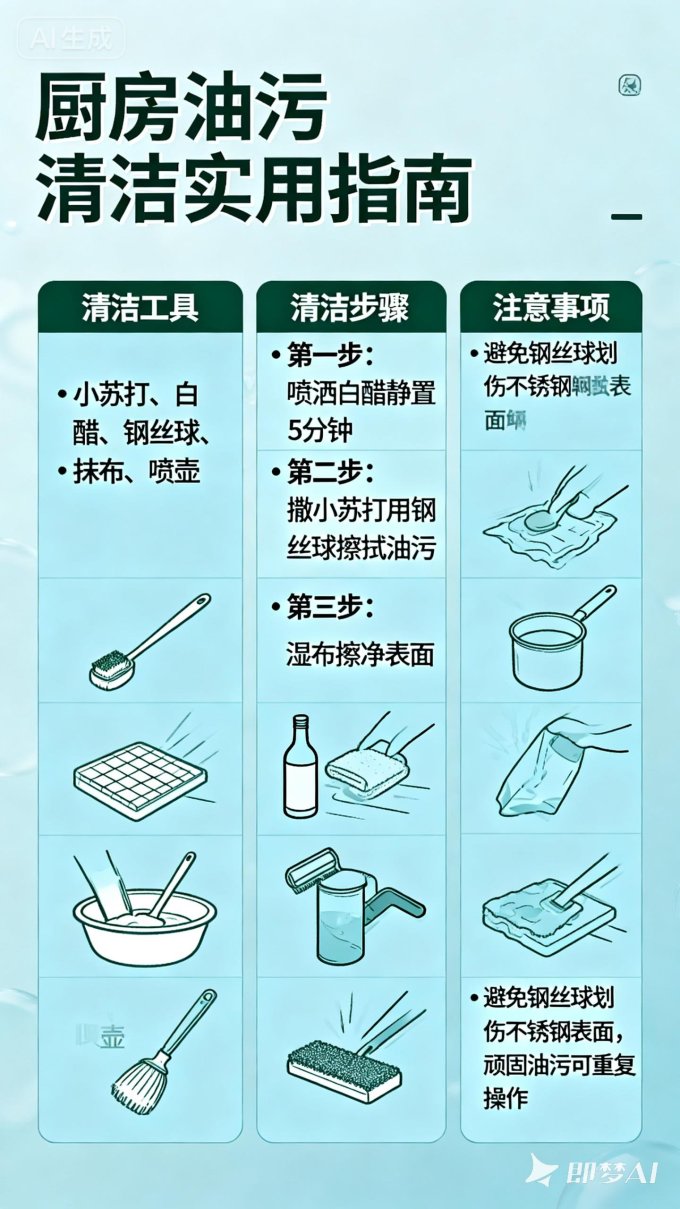 厨房清洁