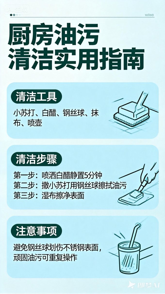 厨房清洁