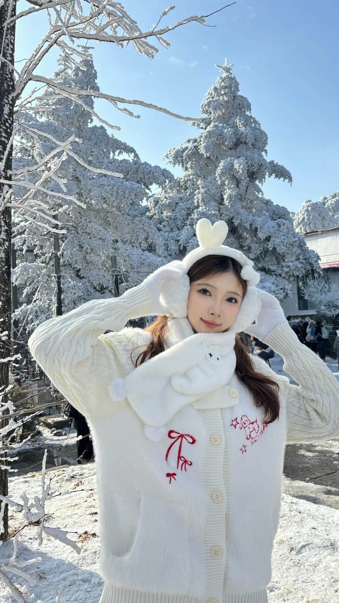 九江｜庐山的雪❄️