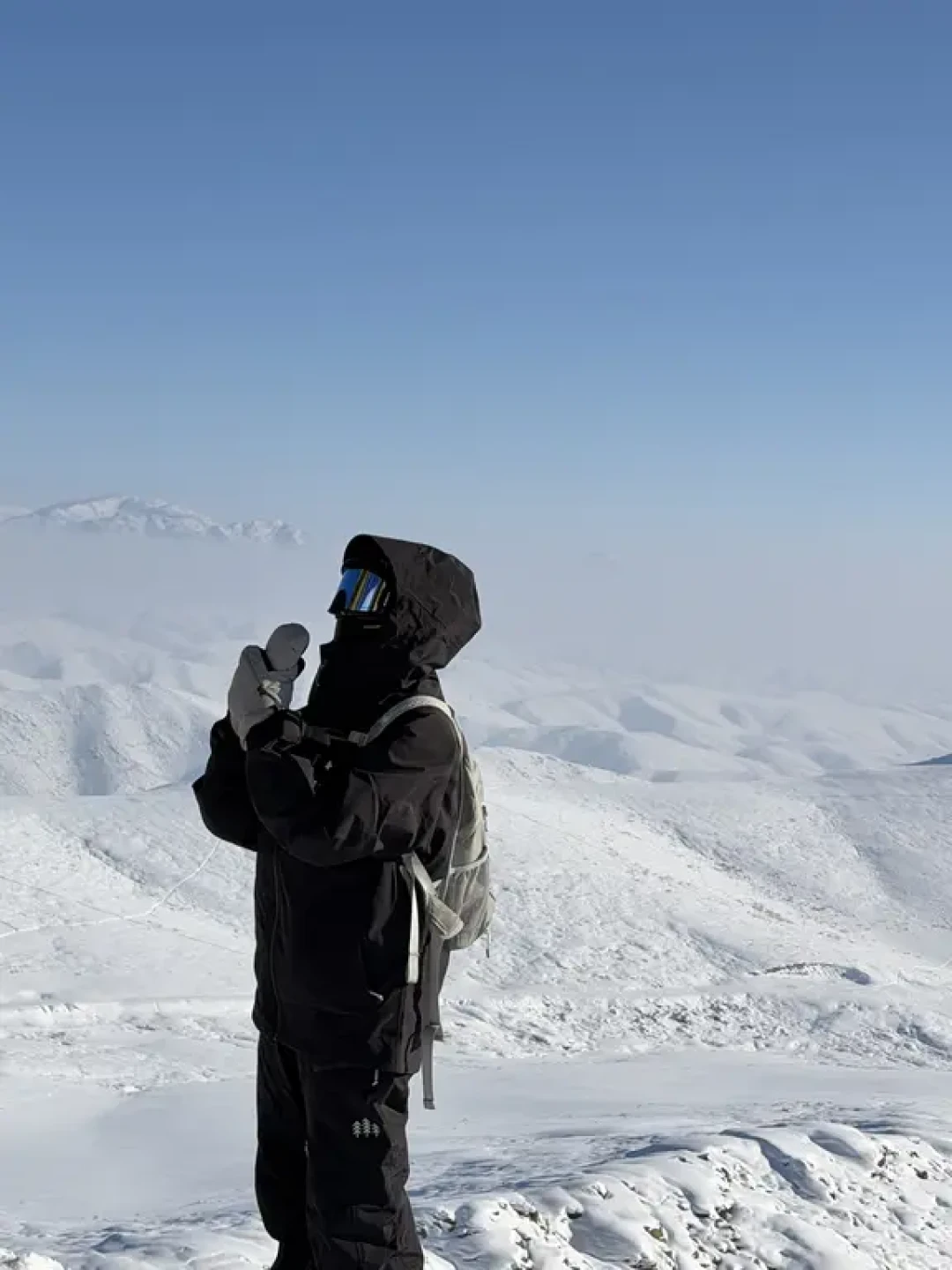 从极寒负30度阿勒泰将军山滑雪回来了🏂