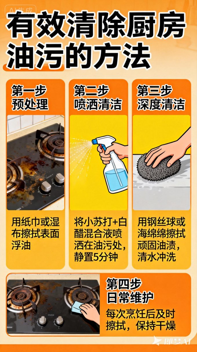 厨房清洁