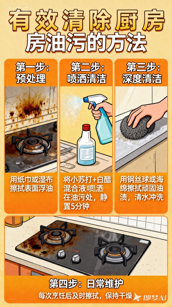 厨房清洁
