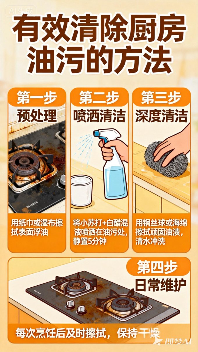 厨房清洁