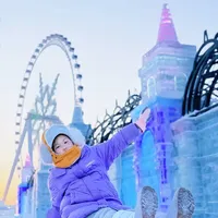 带娃在冰雪大世界畅玩6小时，值回票价！