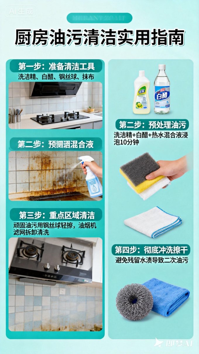厨房清洁