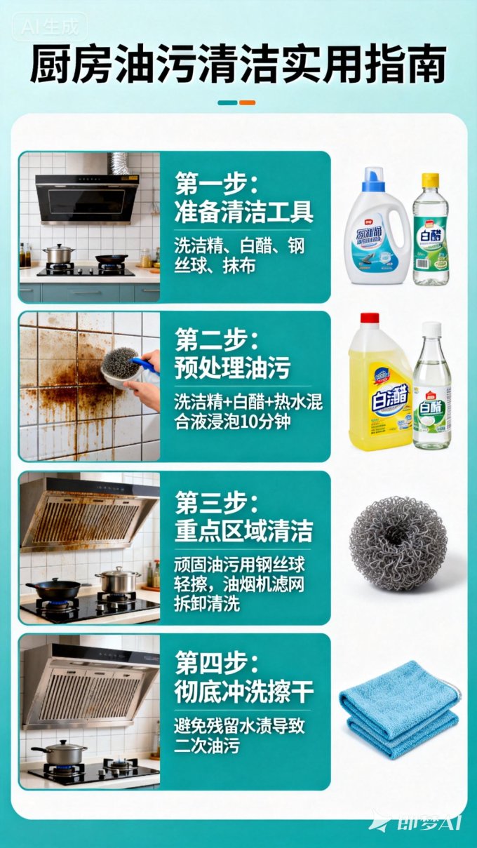 厨房清洁