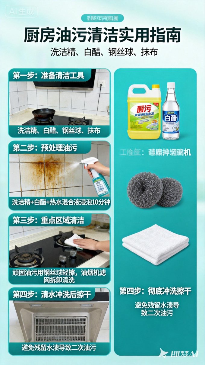 厨房清洁