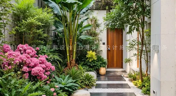 上海现代花园设计｜现代风庭院，简约又高级_园艺用品_什么值得买