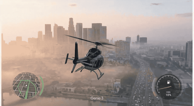 马斯克真没吹牛!世界模型 Genie 3 一键打造 GTA6 不是梦