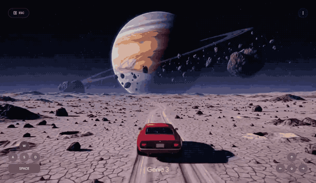 马斯克真没吹牛!世界模型 Genie 3 一键打造 GTA6 不是梦