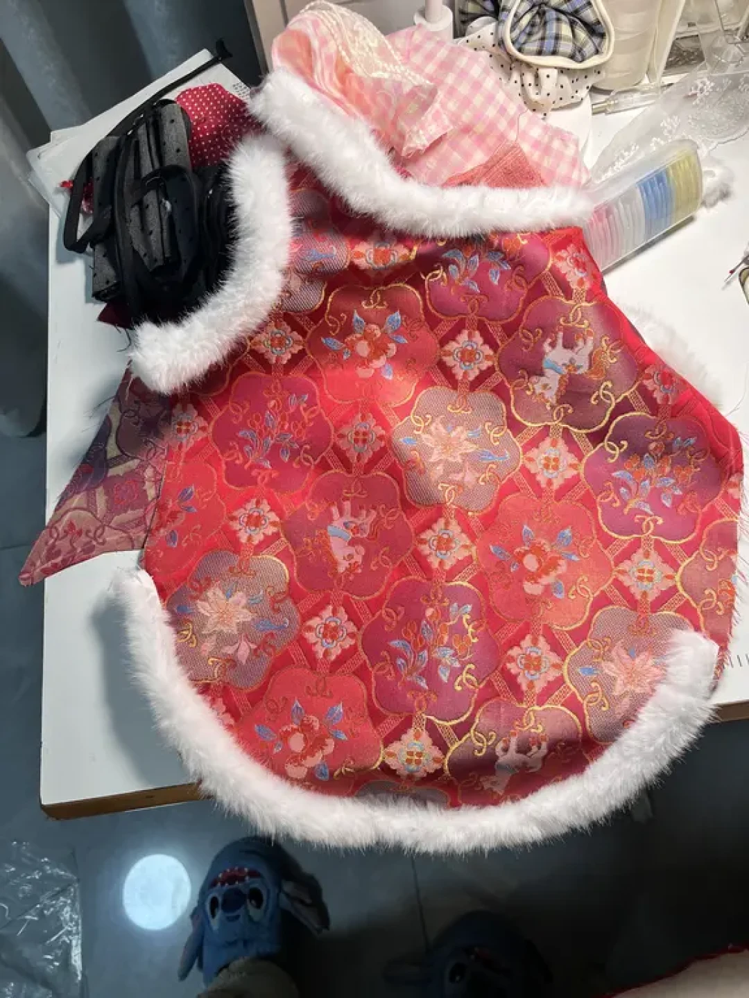 宠物拜年服制作过程
