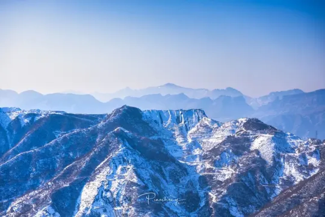 雪天的房山猫耳山徒步
