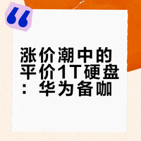 一百多块的1T移动硬盘，电脑和手机都能用！