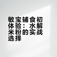 没吃高铁米粉 第一口选嘉宝配方米粉的请进