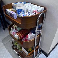 中古小推车封神✨客厅/厨房一物多用也太香了