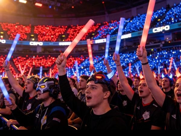 CS2线下观赛：热血与呐喊