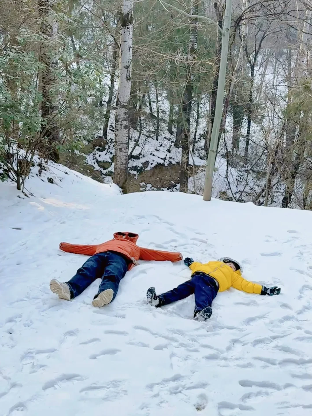 西安1h!带娃承包整片雪山🏔️娃玩到不想走!