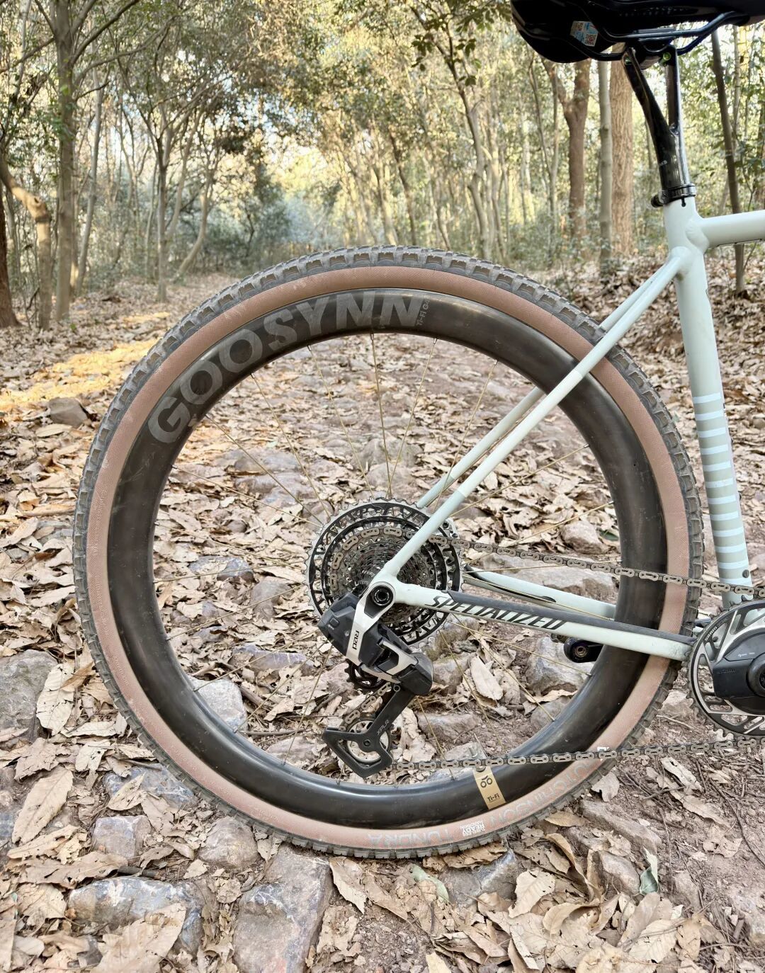 绳辐条轮组改变Gravel,GOOSYNN Ti-Fi G45评测