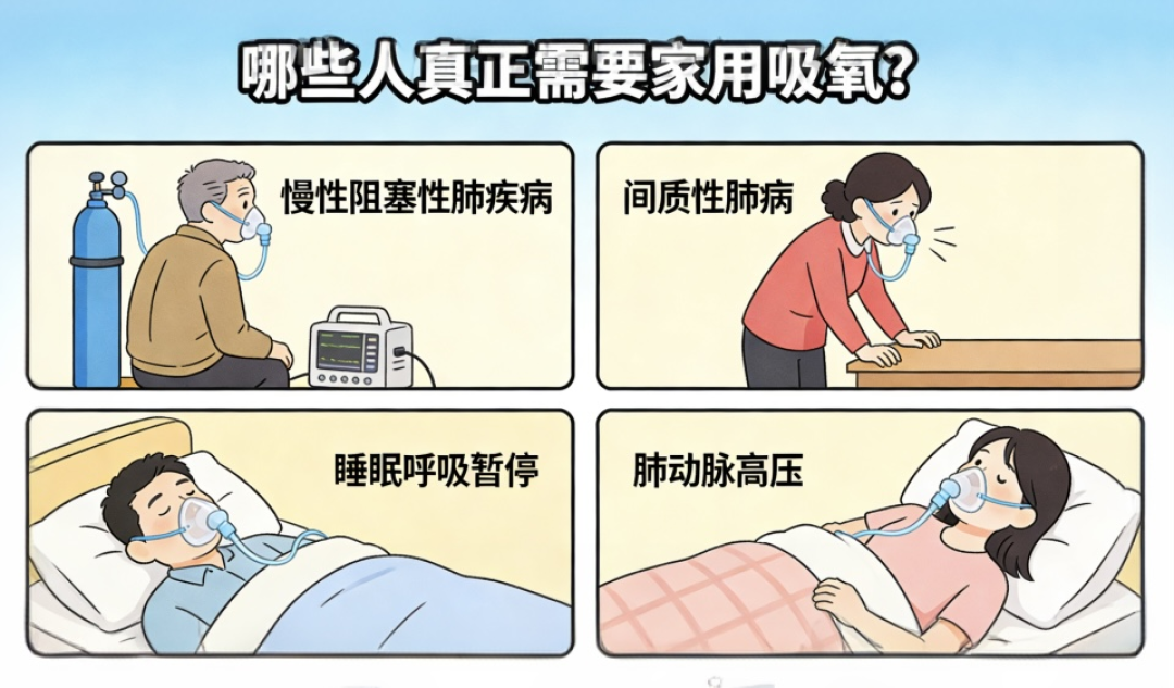 【健康科普】吸氧≠保健!家用制氧机,您用对了吗?