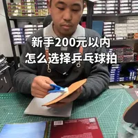 银河u2乒乓球拍 新手入门，锻炼身体，娱乐，练习基本功的乒乓球拍配置