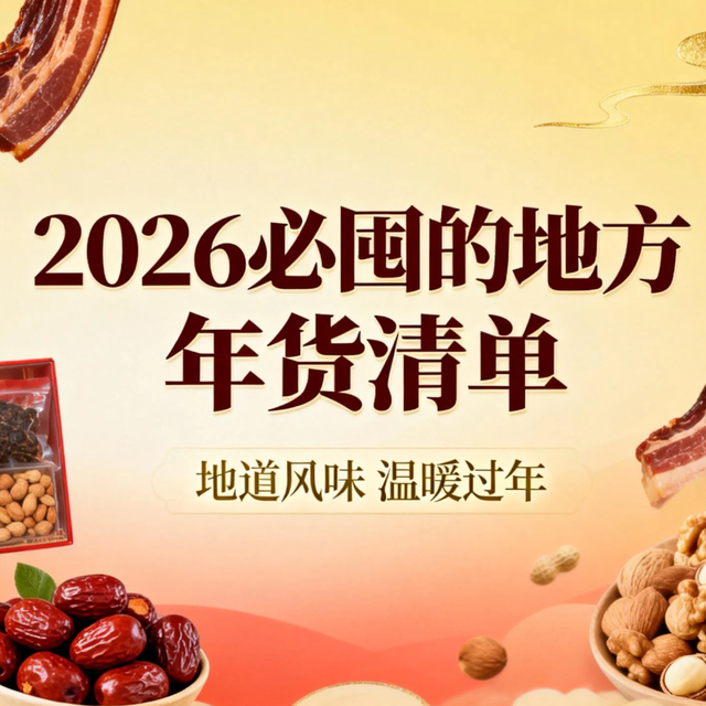 家的“土特产”逆袭！2026年火出圈的6样地方年货，你吃过几种？
