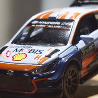 开箱美驰图wrc现代i20